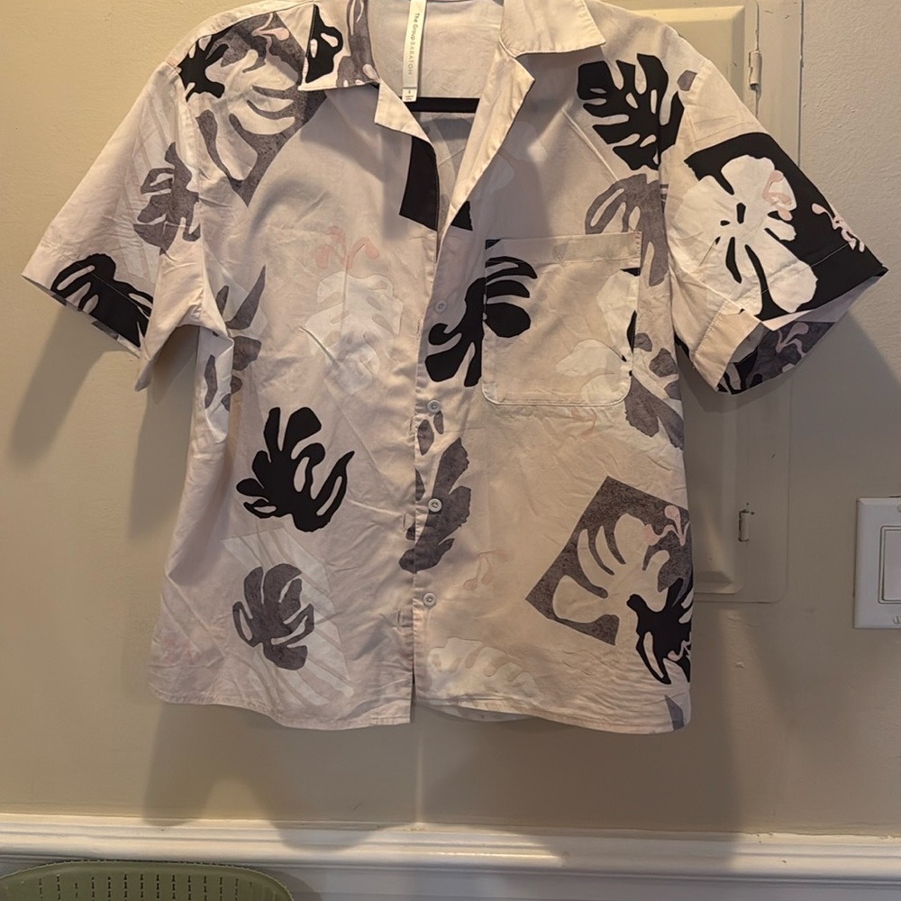 Babaton Monochrome Abstract Shirt